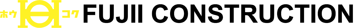 英語社名logo藤井建設A